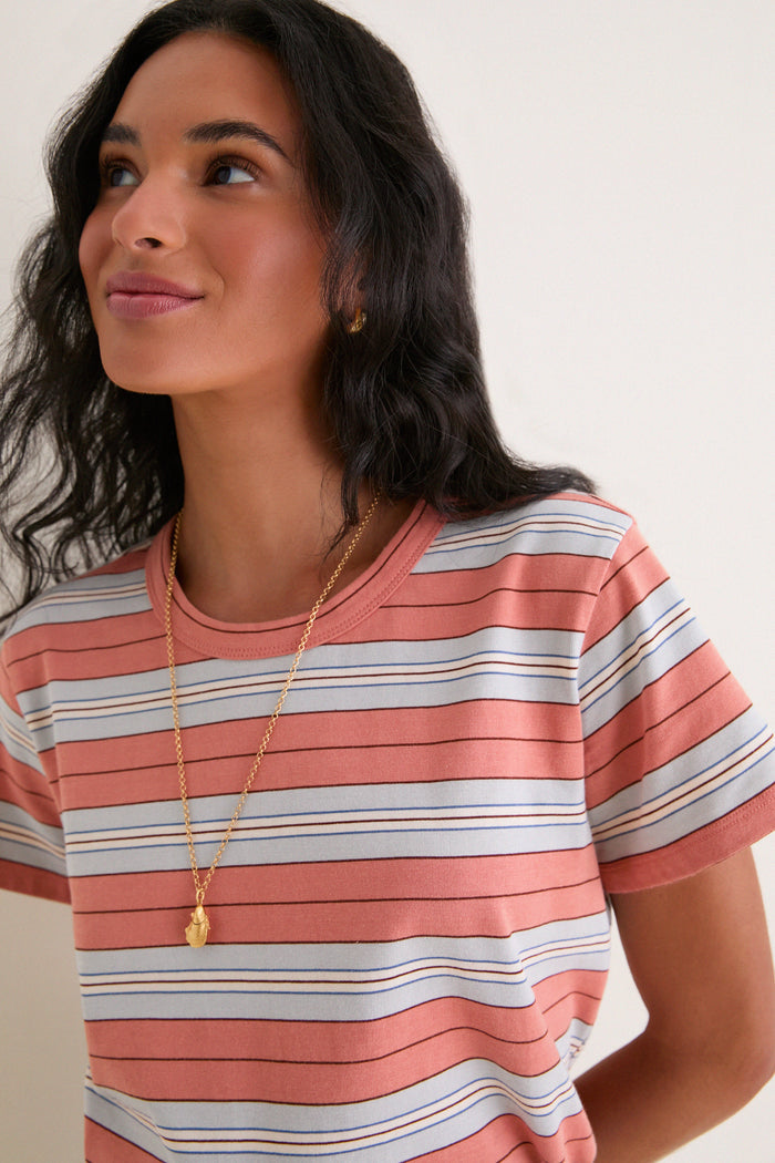 Sicilian Stripe Parker Classic Tee