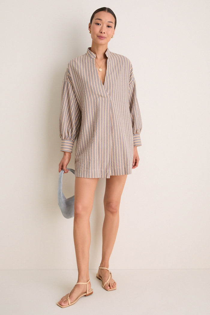Siena Cotton Stripe Mia Dress