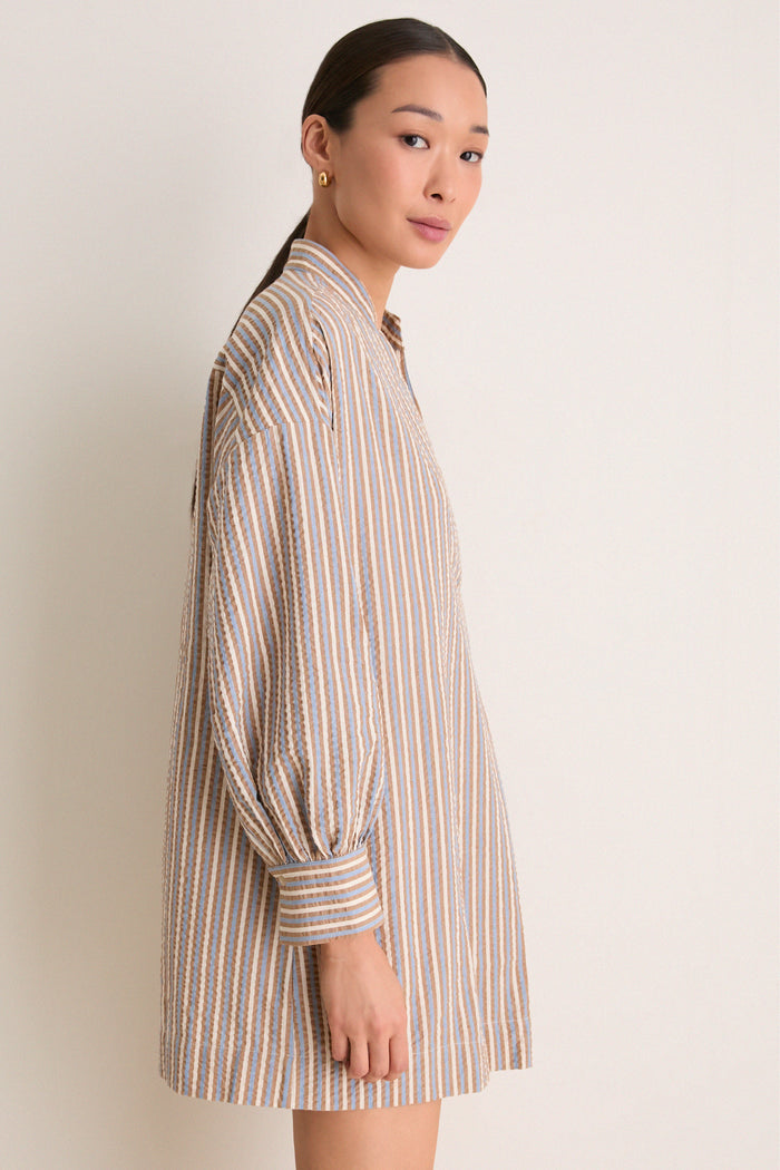 Siena Cotton Stripe Mia Dress