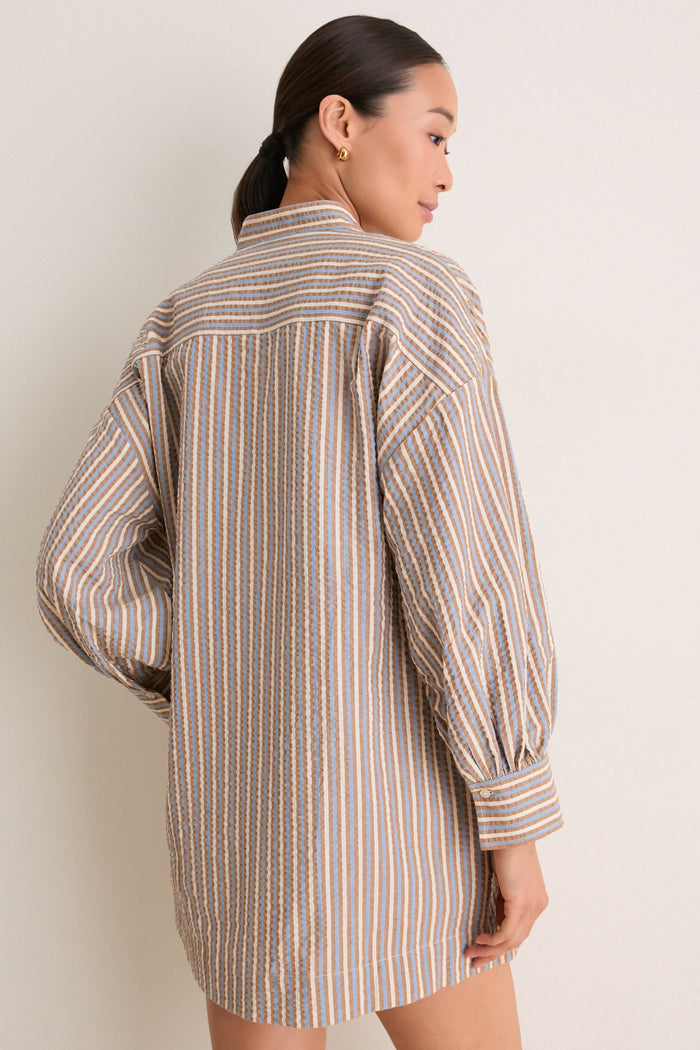 Siena Cotton Stripe Mia Dress