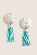 Silver and Turquoise Aria Earrings