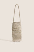 Silver Beaded Josephine Mini Bag