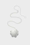 Silver Coquille Necklace
