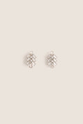 Silver Crystal Starburst Lueur Earrings