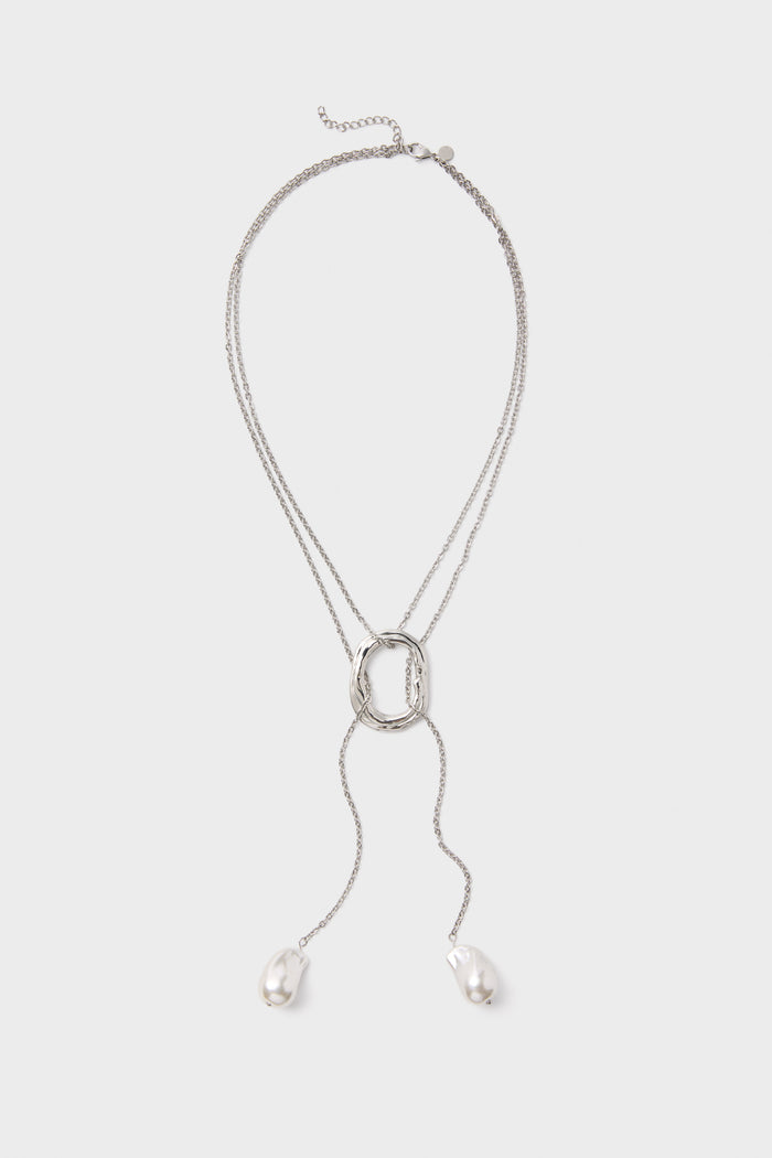 Silver Solar Necklace