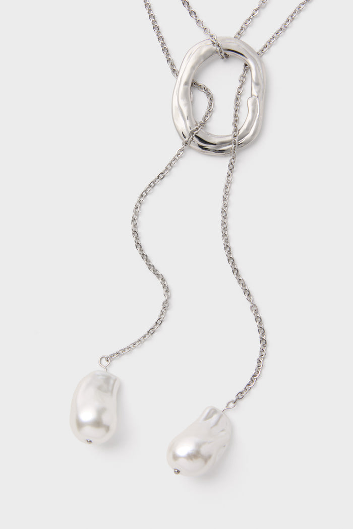 Silver Solar Necklace