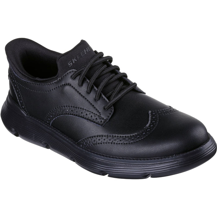 Skechers Mens Garza Sully Shoe Black
