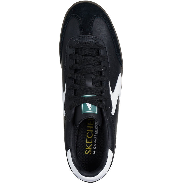 Skechers Mens Hotshot Pyke Trainer Black/White
