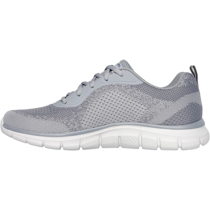 Skechers Mens Track Glendor Shoe Grey