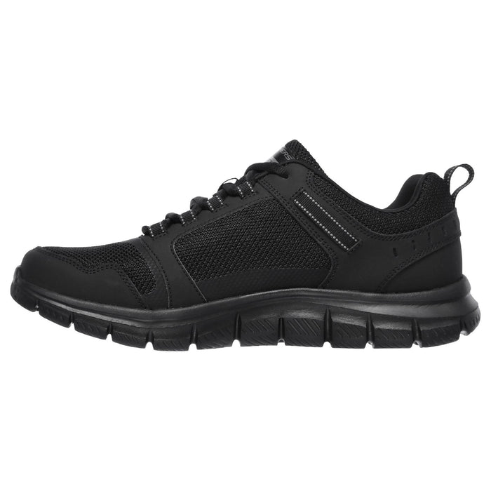Skechers Mens Track Knockhill Shoes Black