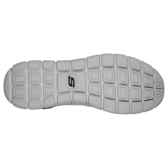 Skechers Mens Track Knockhill Shoes Navy/Orange