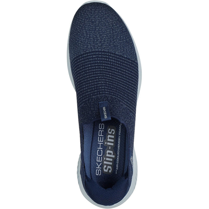 Skechers Mens Ultra Flex 3.0 Nezzo Trainer Navy/Blue