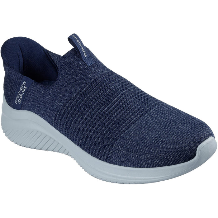 Skechers Mens Ultra Flex 3.0 Nezzo Trainer Navy/Blue
