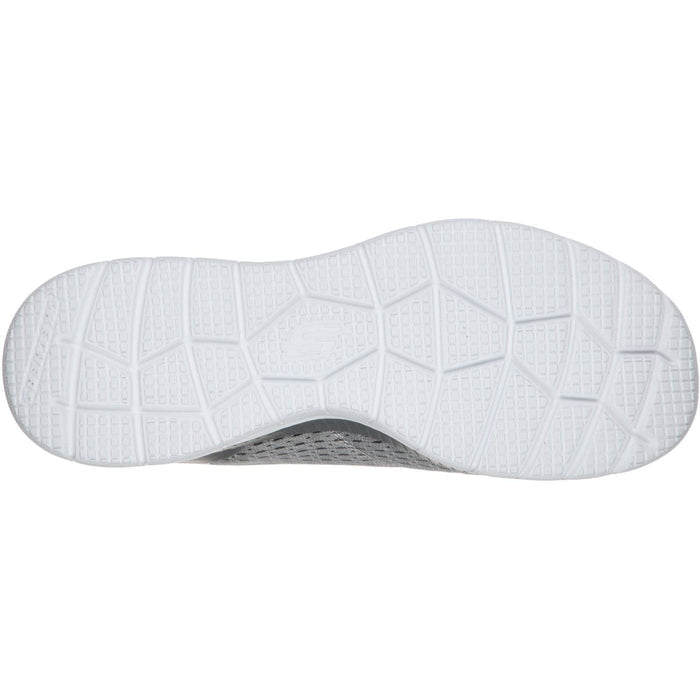 Skechers Womens Bountiful Quick Path Shoes Grey/Coral