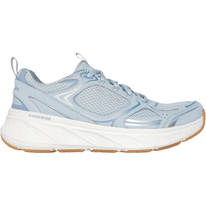 Skechers Womens Edgeride Silver Eclipse Trainers Blue