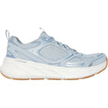 Skechers Womens Edgeride Silver Eclipse Trainers Blue