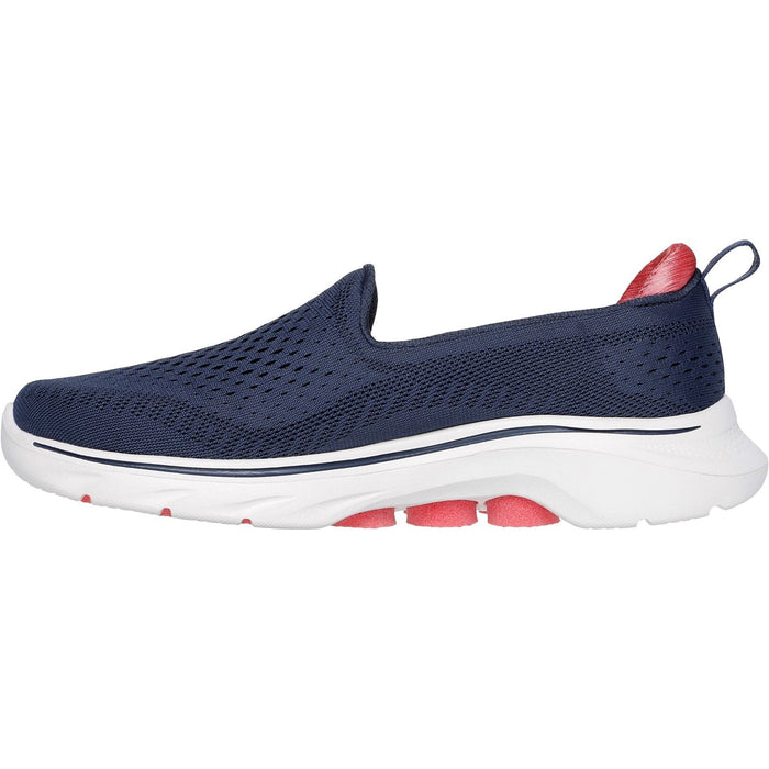 Skechers Womens GO WALK 7 - Vina Shoe Navy/Coral