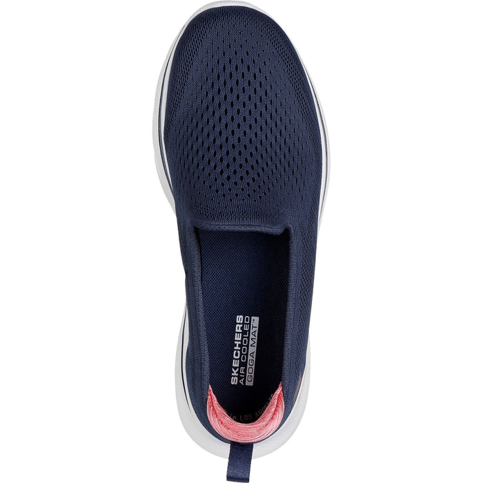 Skechers Womens GO WALK 7 - Vina Shoe Navy/Coral