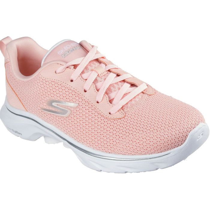 Skechers Womens Go Walk 7 Kaylor Trainer Peach