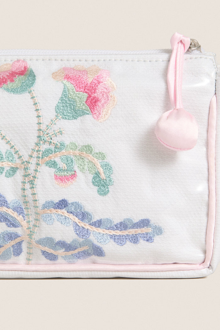 Small Carnation Makeup Bag