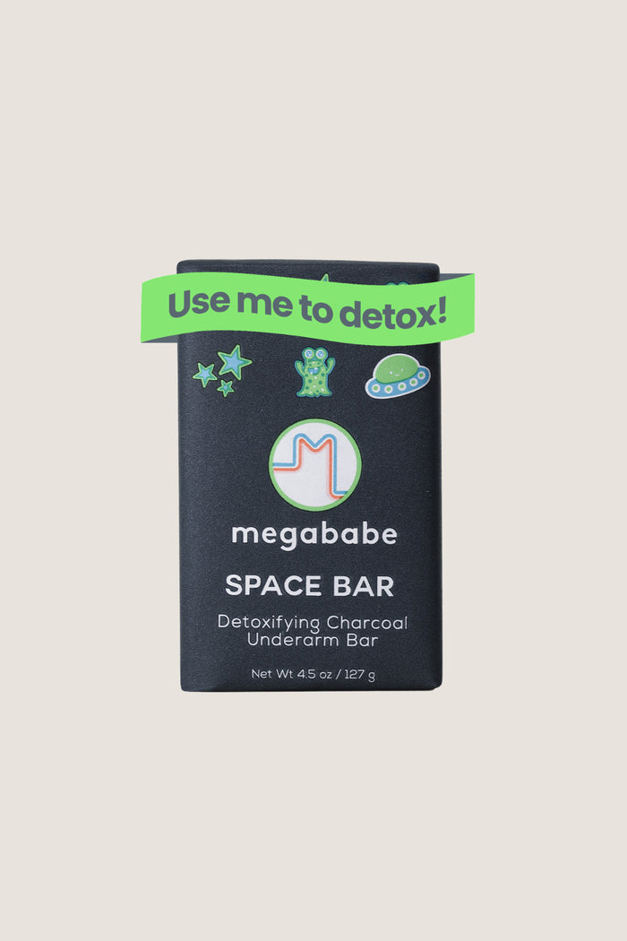 Space Bar Detoxifying Charcoal Underarm Bar