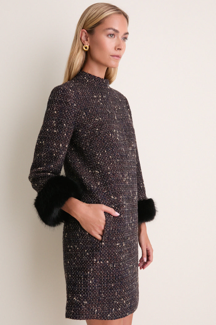 Speckled Tweed Mod Ellie Dress