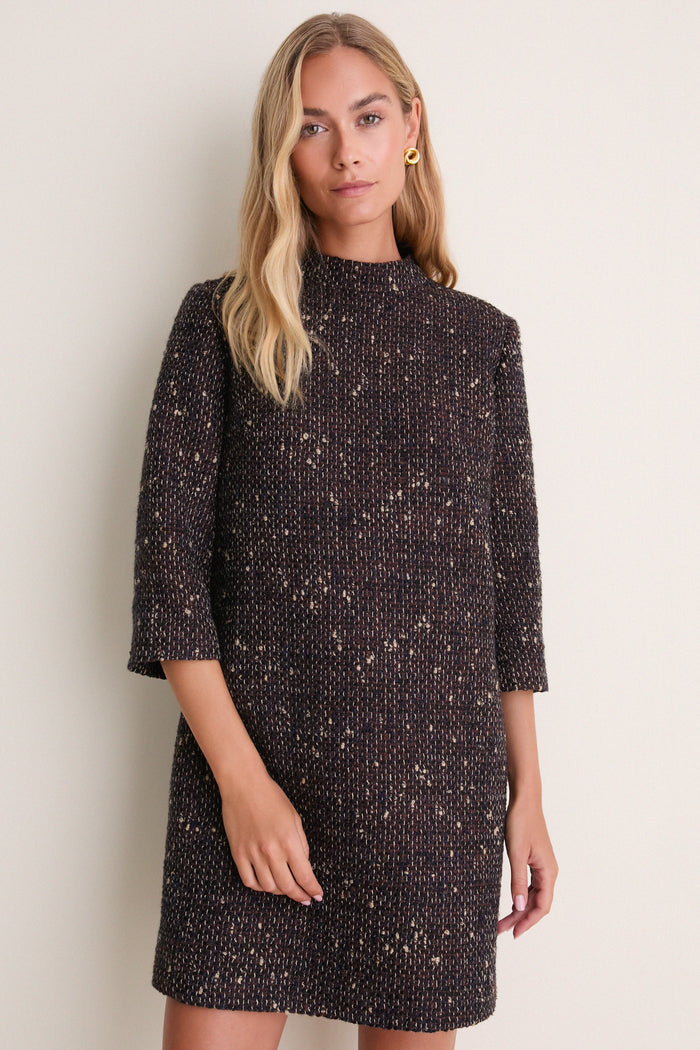 Speckled Tweed Mod Ellie Dress