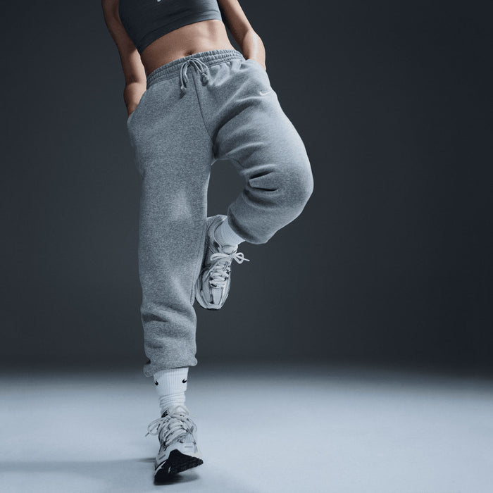 Nike W NSW Phoenix Flc MidRise Pant Grey