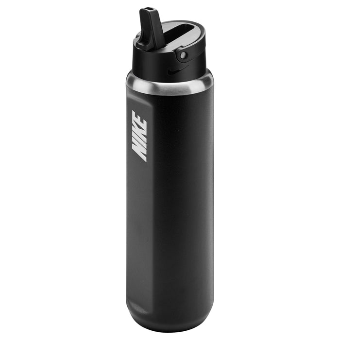 Nike SS Recharge Straw Bottle 24oz Black