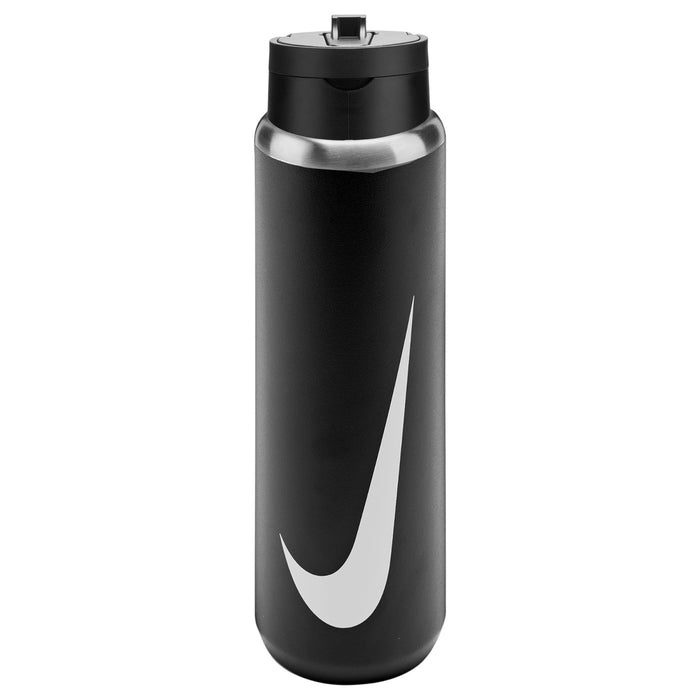 Nike SS Recharge Straw Bottle 24oz Black