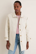 Stone Madeleine Trench in Cotton Blend