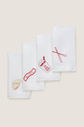 Sunday Takeout Dinner Napkins (Set of 4)