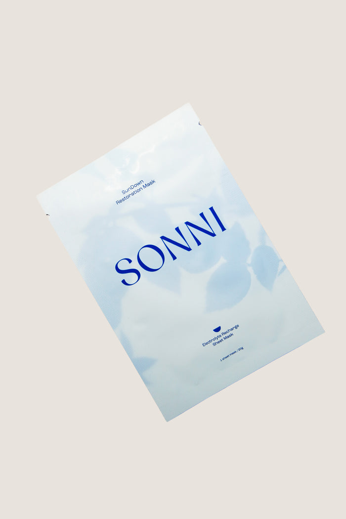 SunDown Electrolyte Sheet Masks (Set of 4)