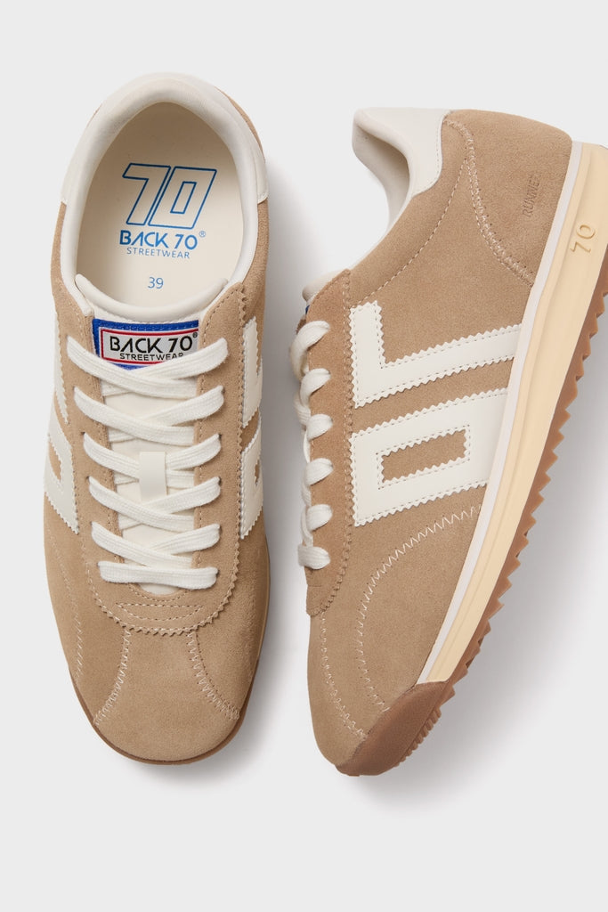 Tan Runner Sneakers
