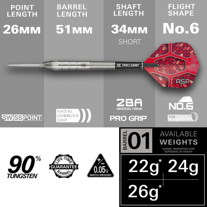 Target Nathan Aspinall G1 90% 24g ST Drt