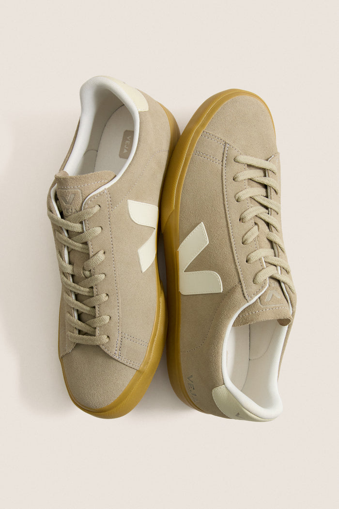 Taupe Pierre Natural Campo Sneakers