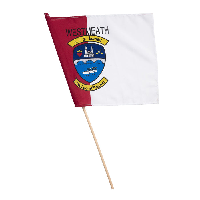 Team Car Flag Westmeath Handheld Flag