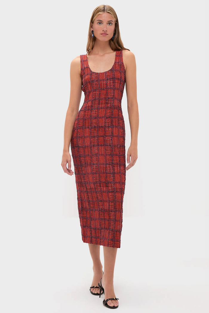 Terracotta Portia Dress