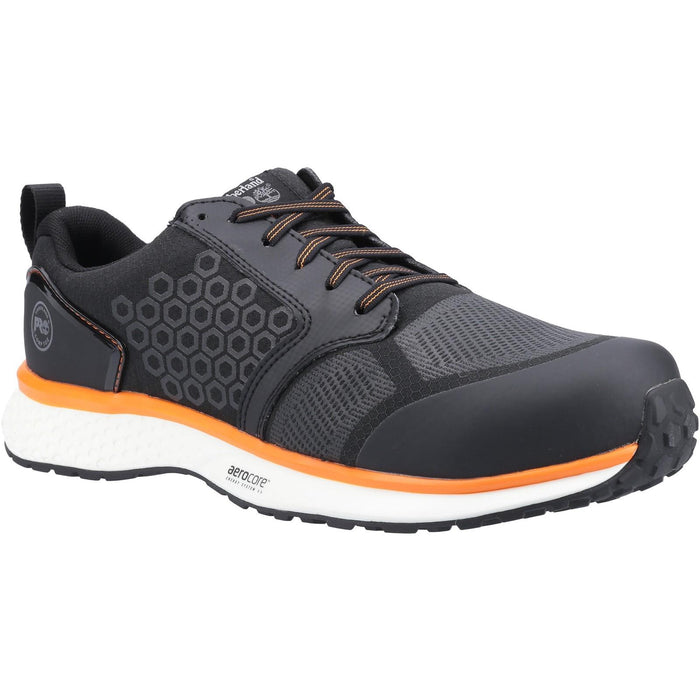 Timberland Pro Mens Reaxion Composite Safety Trainer Black/Orange