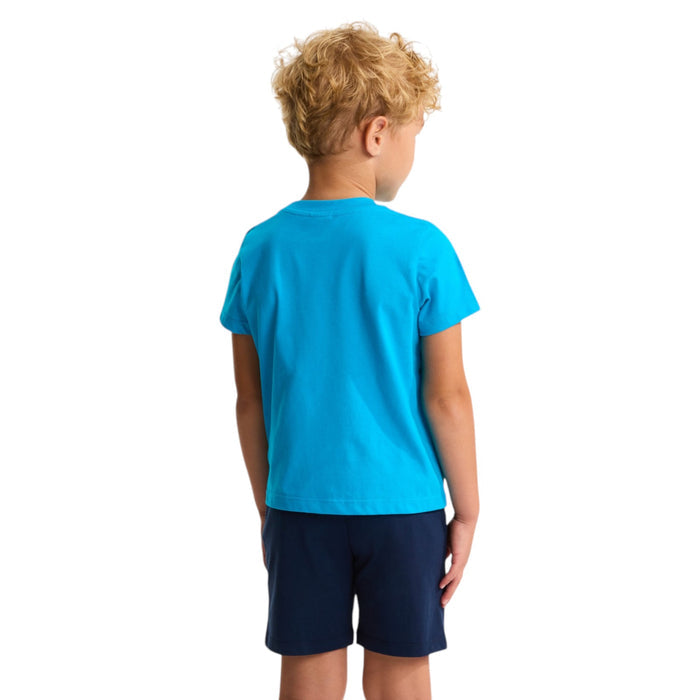 TNF Boys BOX NSE PLAY REG Short Set Blue