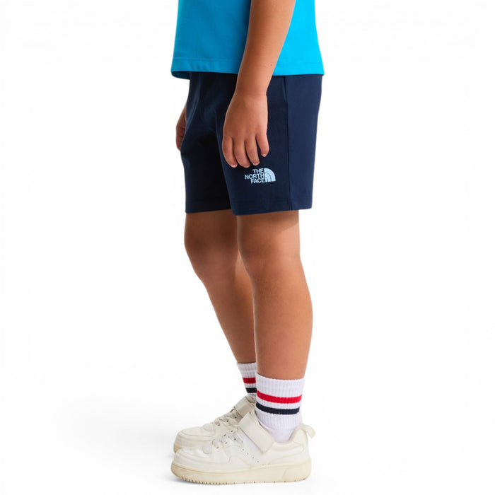 TNF Boys BOX NSE PLAY REG Short Set Blue