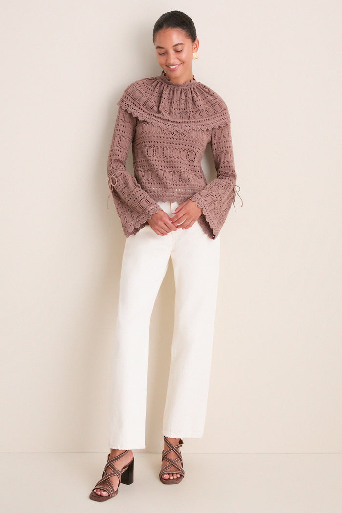 Toffee Mari Blouse