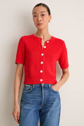 Tomato Elle Cardigan in Linen Cotton