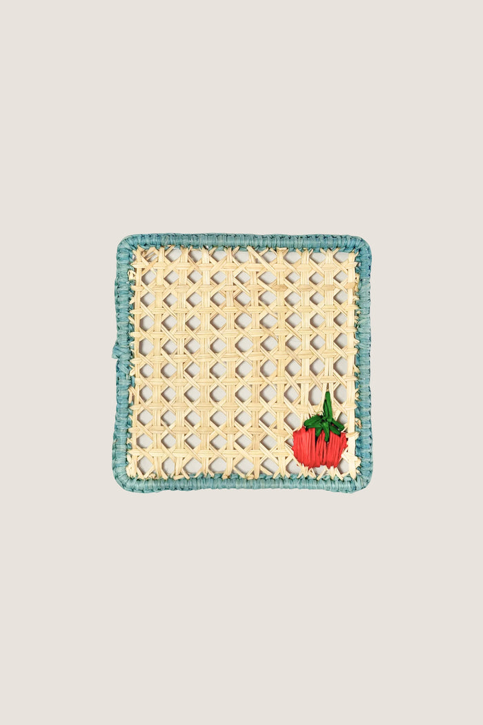 Tomato Square Coaster