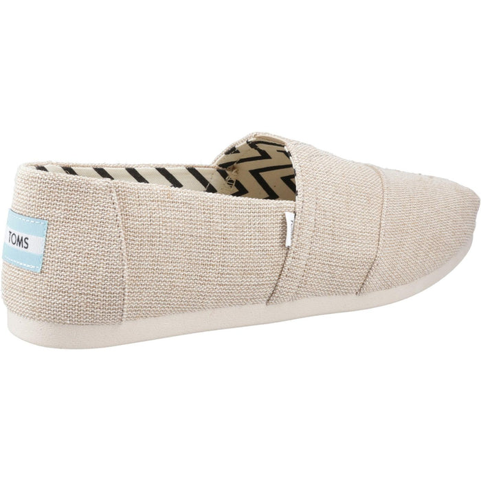 TOMS Mens Alpargata Shoes Natural Undyed