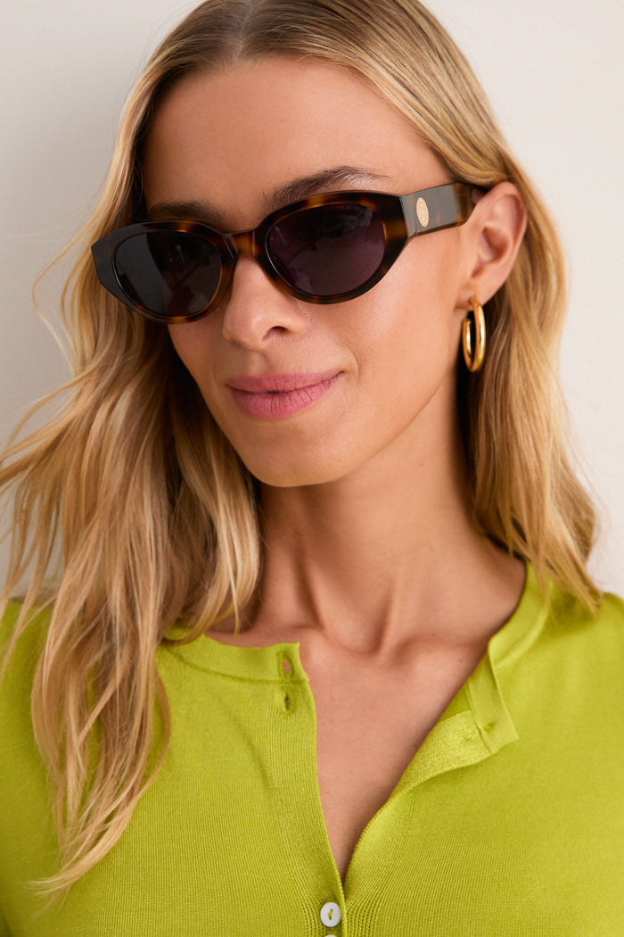 Tortoise Meli Icon Sunglasses