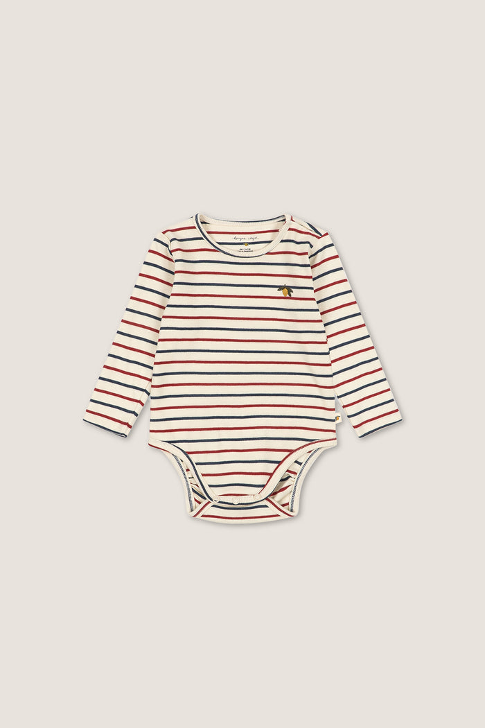Tricolor Blue Baby Onesie