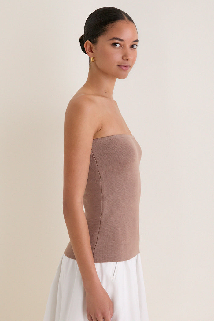 Truffle Stretch Ilena Top