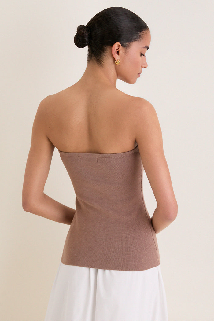Truffle Stretch Ilena Top