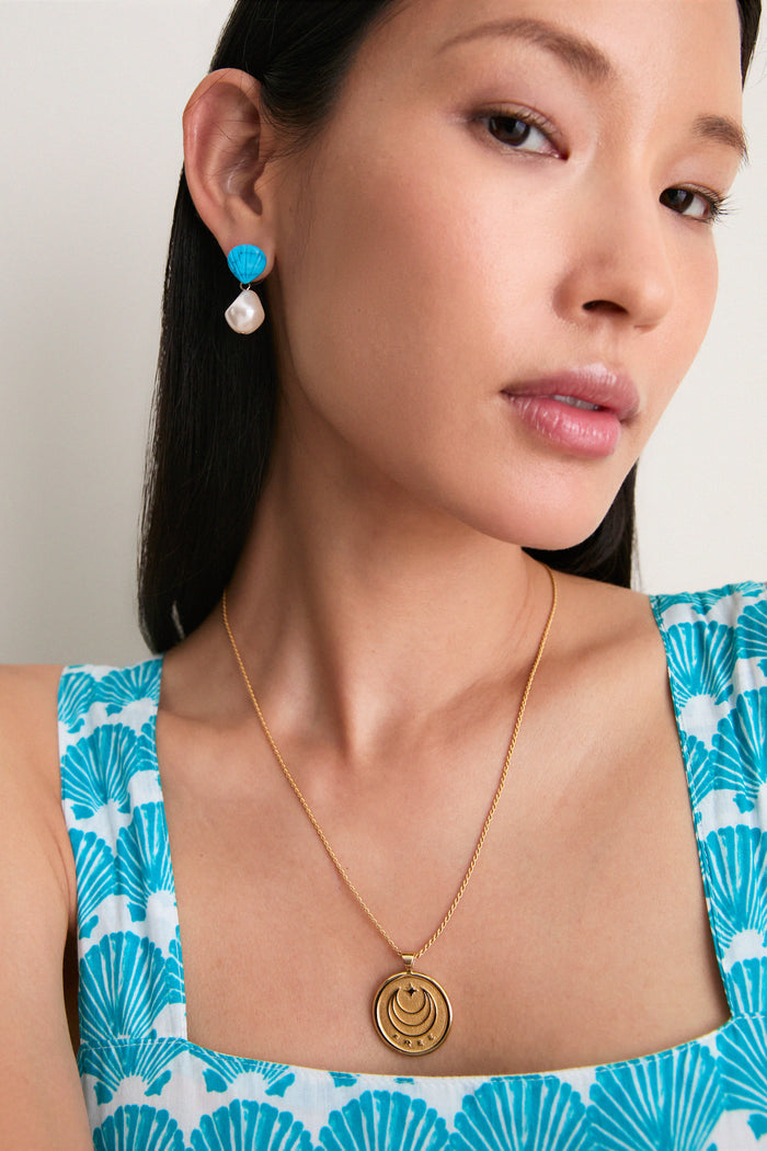 Turquoise Nori Earrings